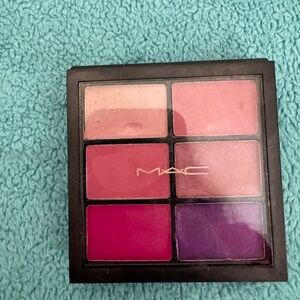 *Discontinued colors MAC lipstick pallet and Avon lip brush